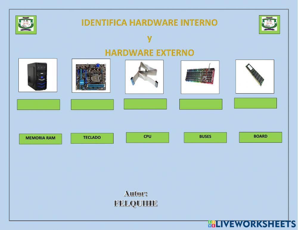 Hardware interno y externo