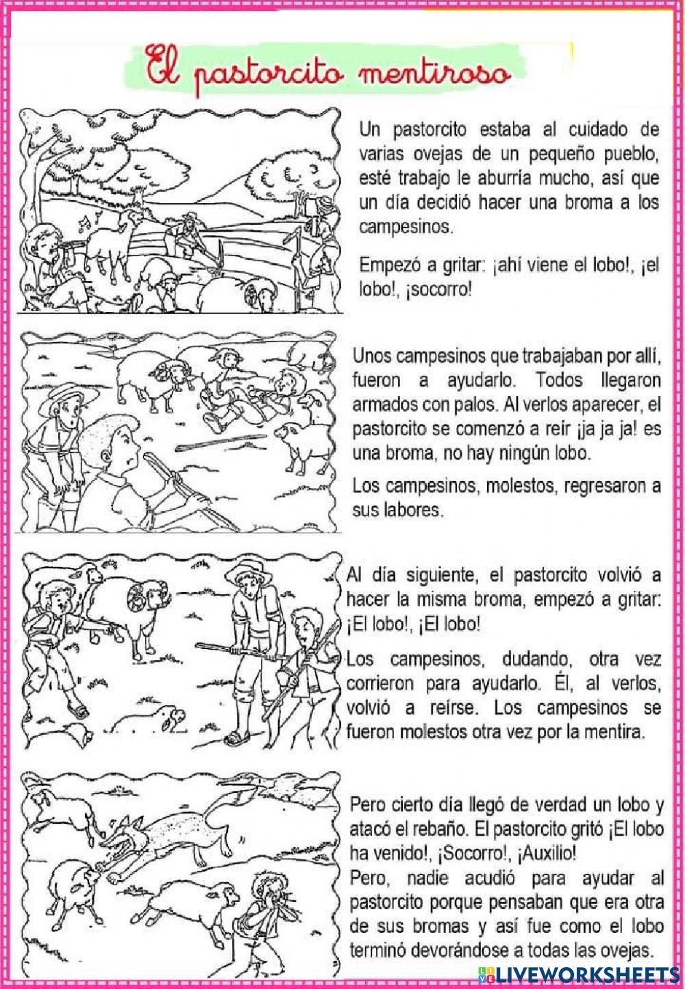 El pastorcito mentiroso