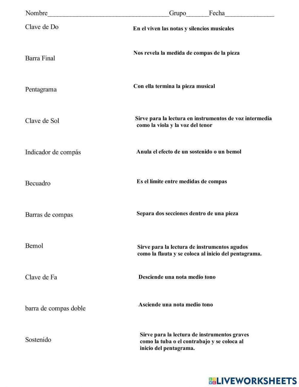 Signos de notación musical