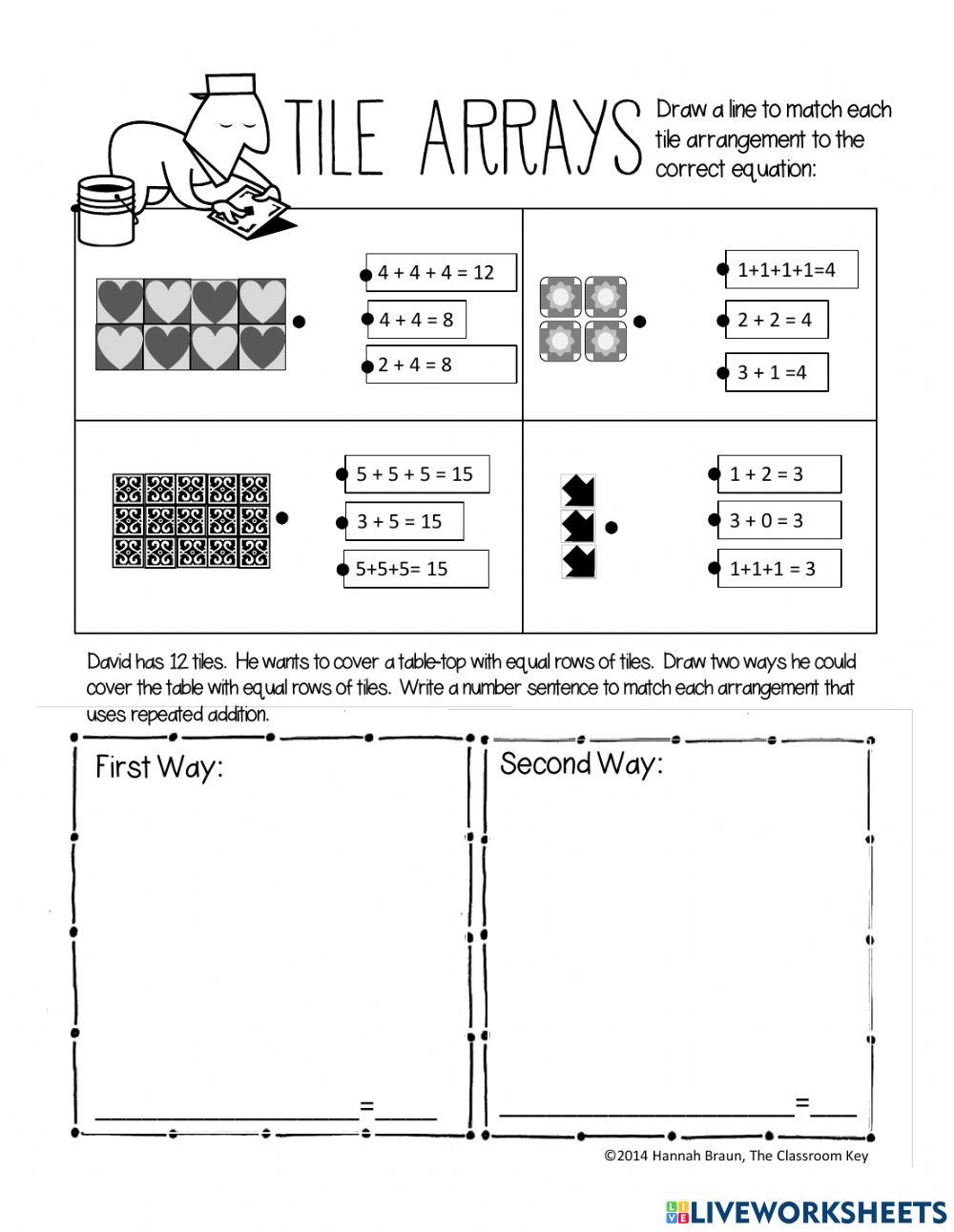 Cookie Array and Tile Array