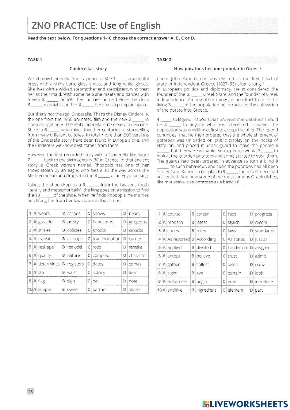 Focus on exams - Use of English 3