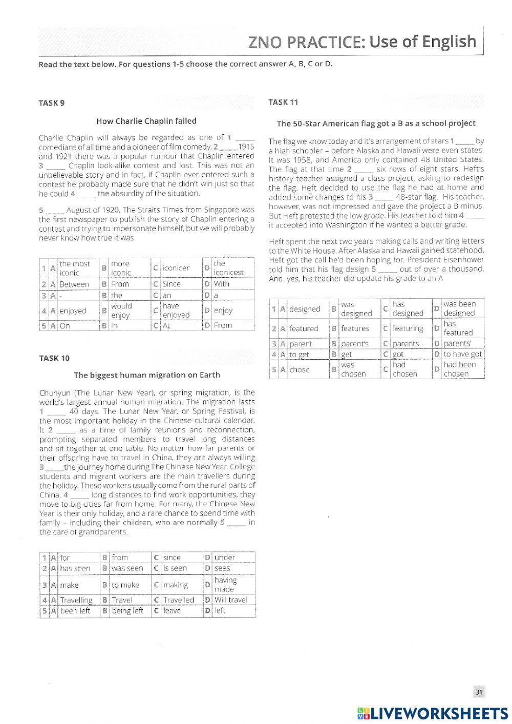 Focus on exams - Use of English 3