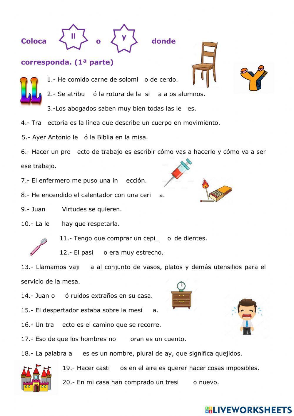 Repaso ll- y Repaso ll- y