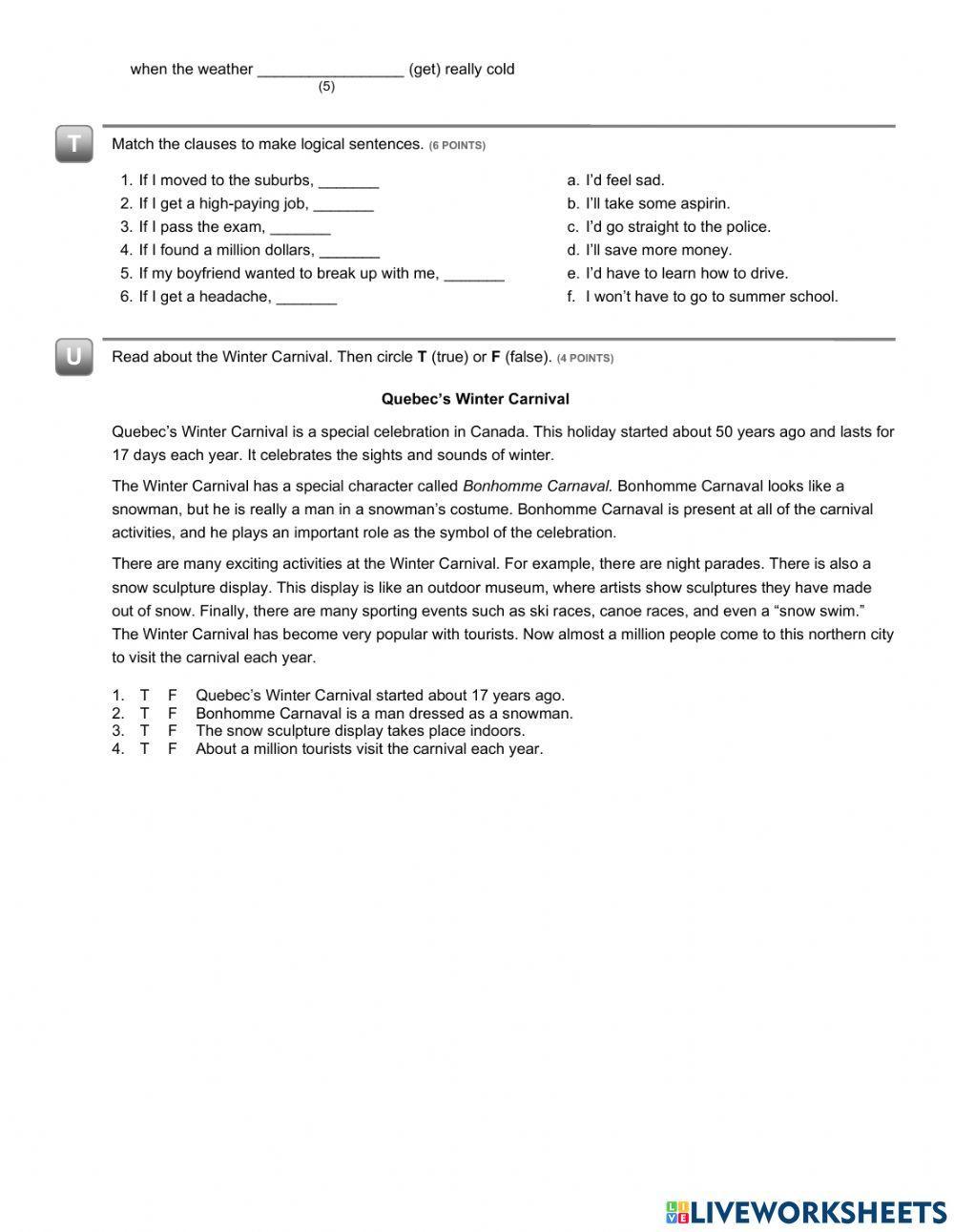 Placement test level 1 - 11