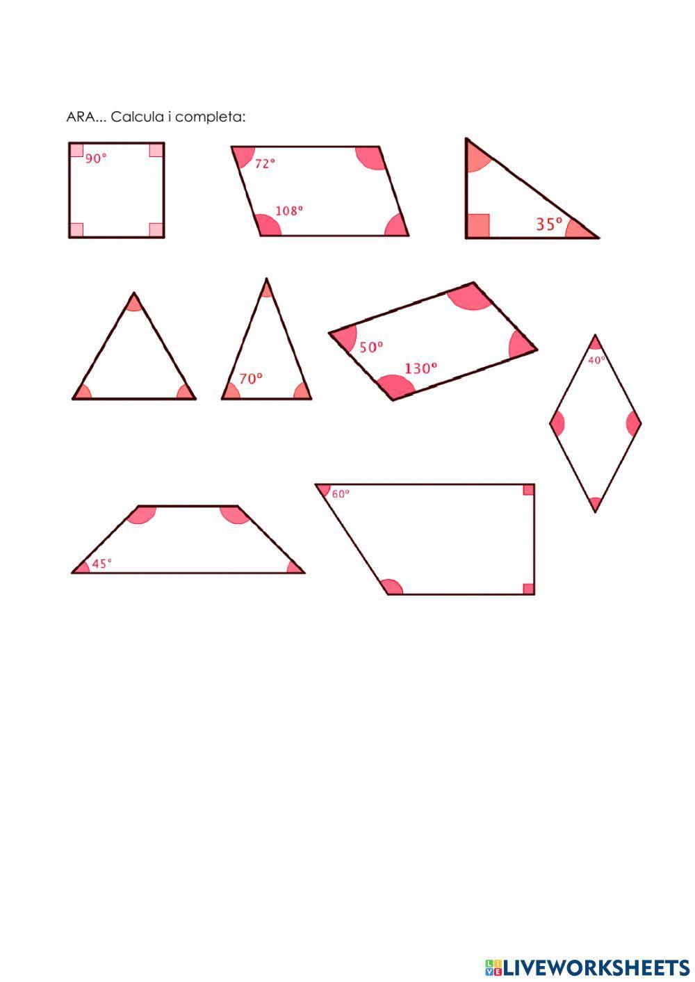 Suma del angles d'un quadrilàter