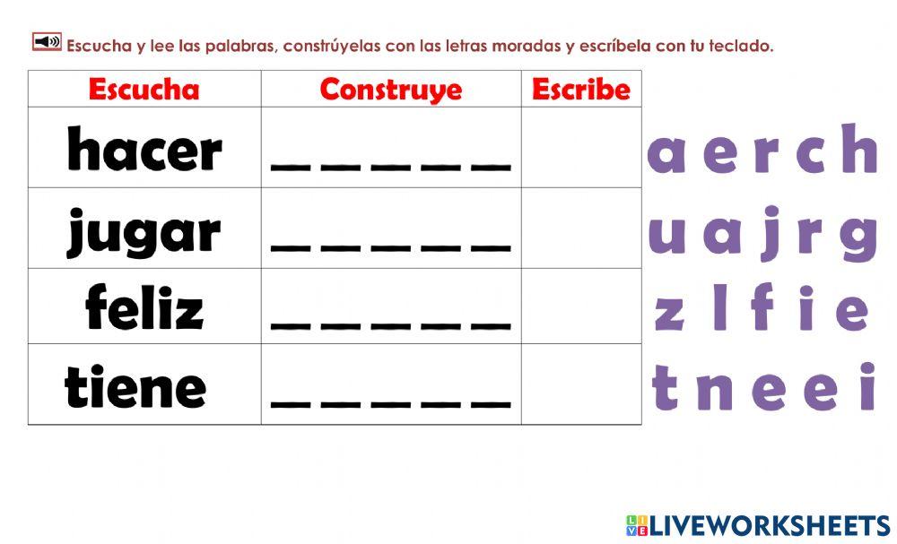 1st Grade: Lee, construye, escribe 5