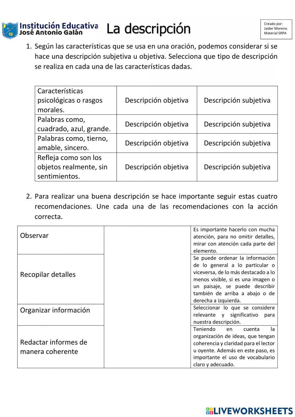 Lenguaje semana 2