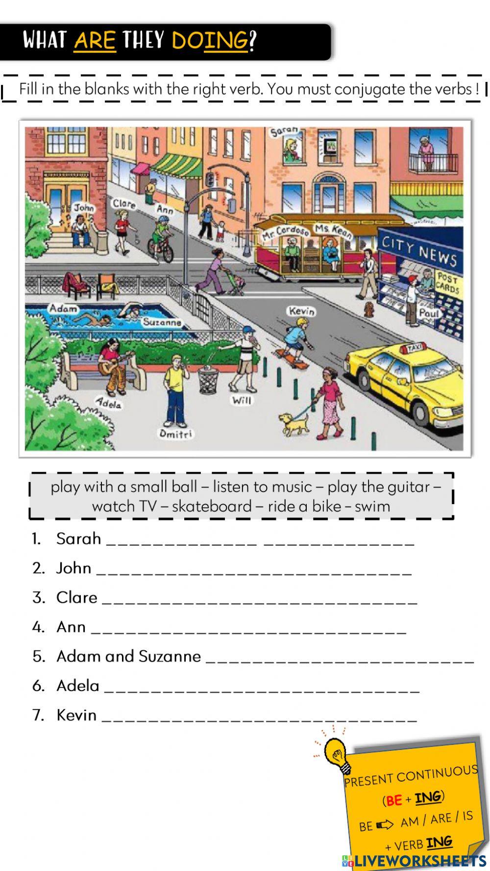 What are they doing?