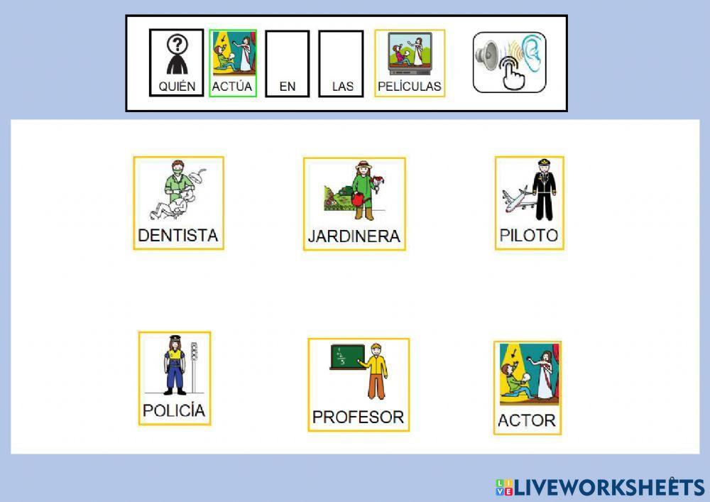 Adivina la profesión