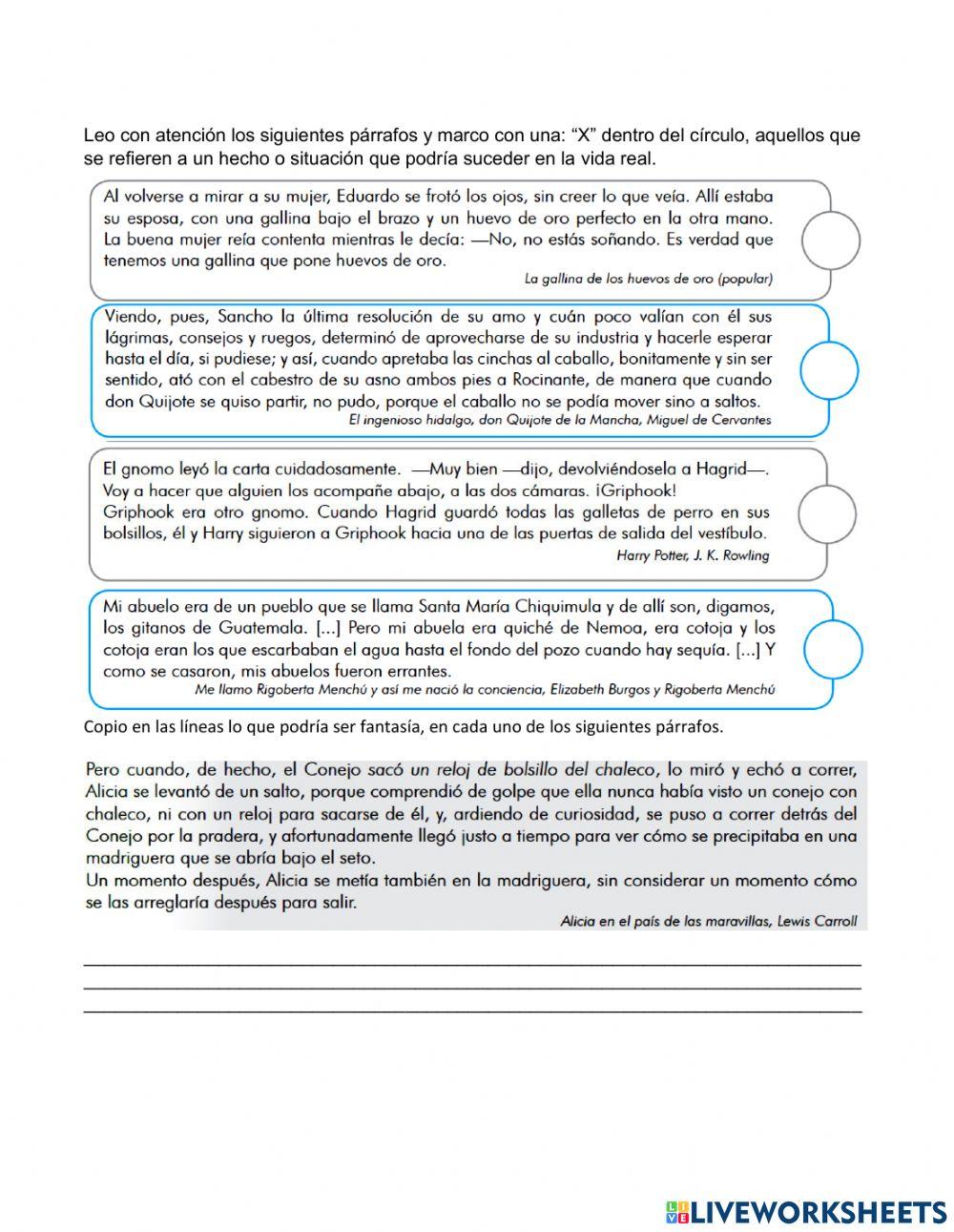 Niveles de comprensión lectora