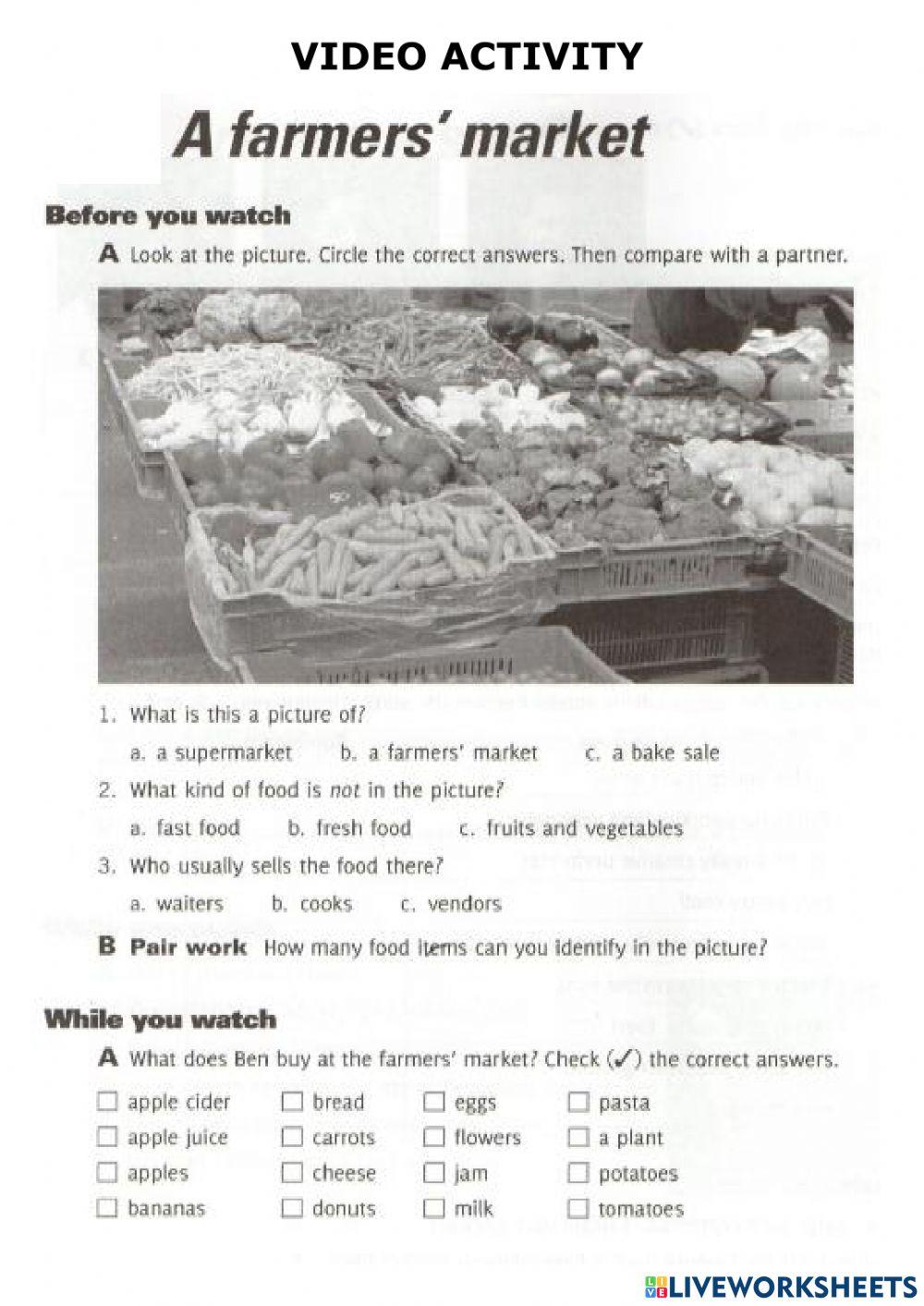 VIDEO ACTIVITY - COMPARATIVE ADJECTIVES