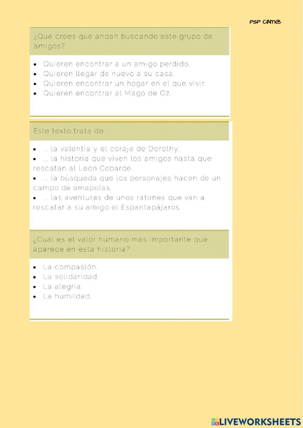 Estrategias de comprensión lectora