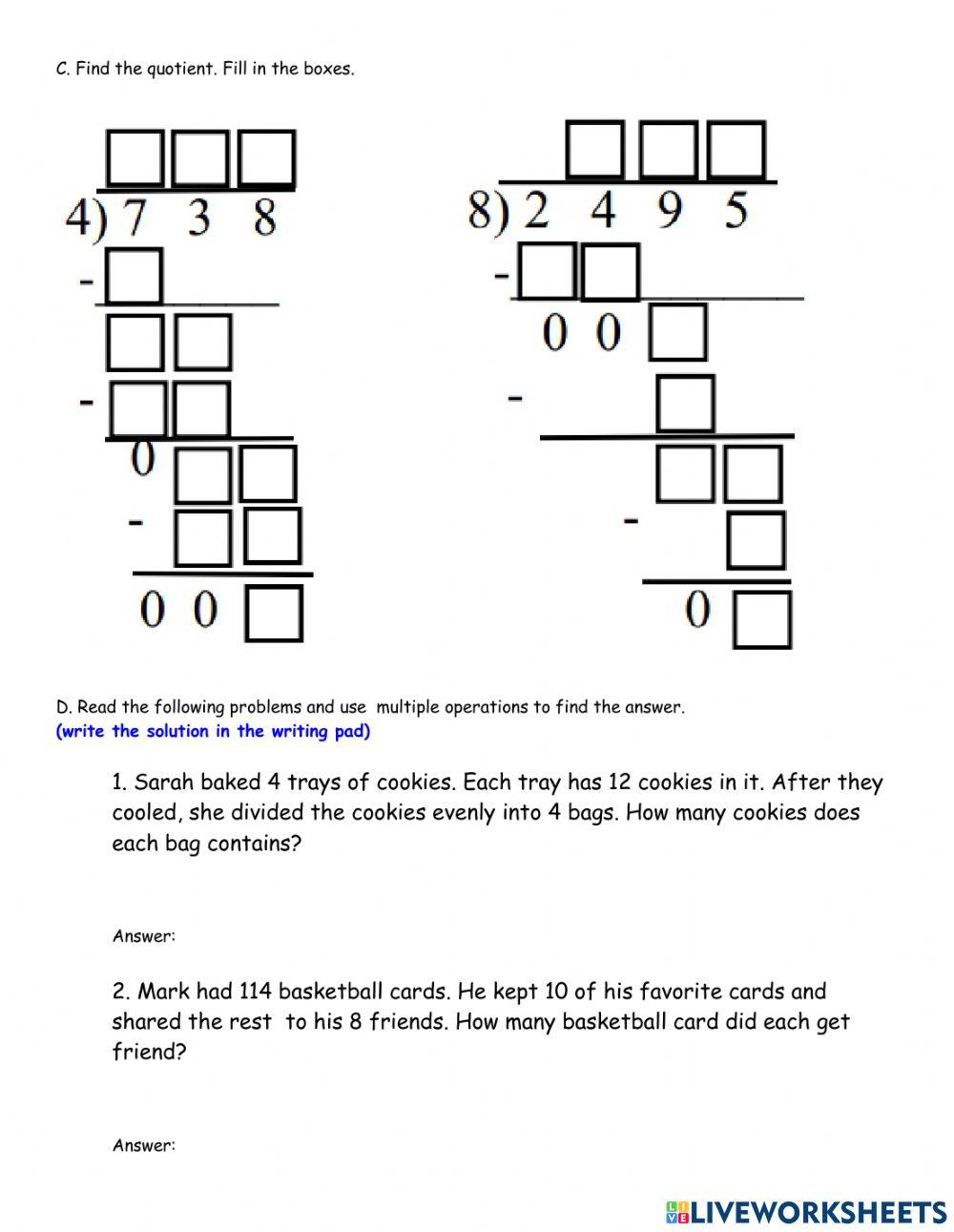 4th Quarter Exam in Math 3