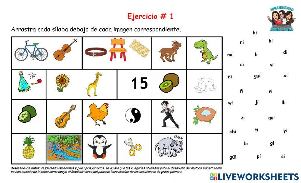 Método Vacachadafa Plantilla de la Ii