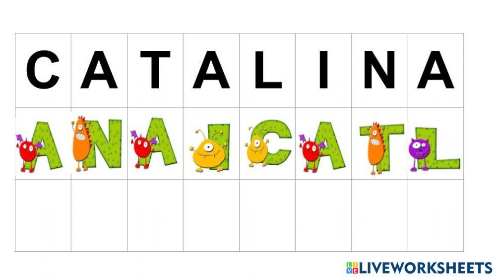 Nombre propio catalina