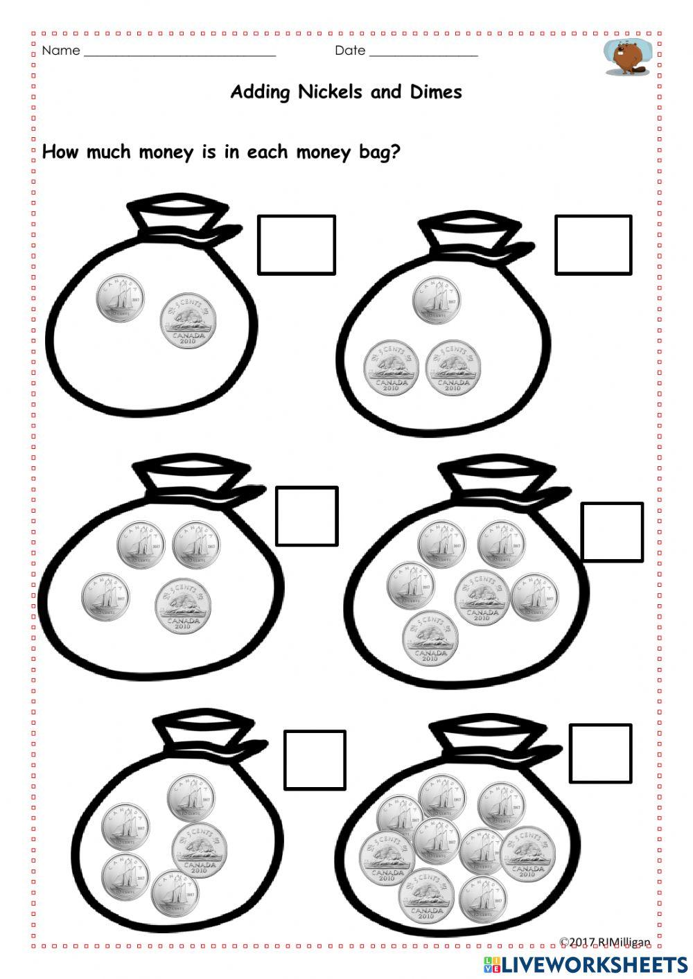 mrsfanelli Canadian Money 3029358 LiveWorksheets