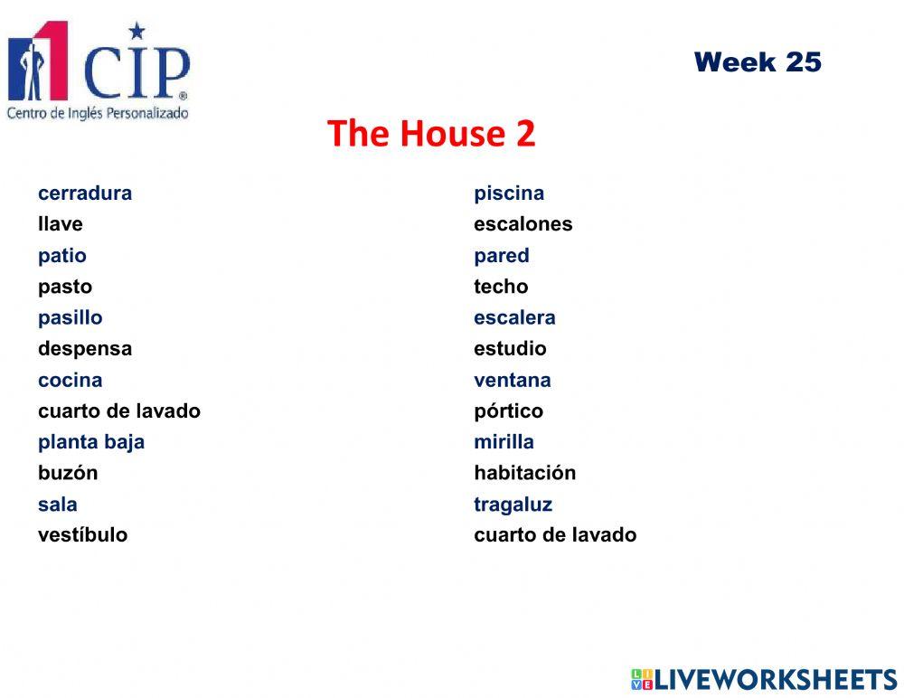 The House 2 Exam Week 25