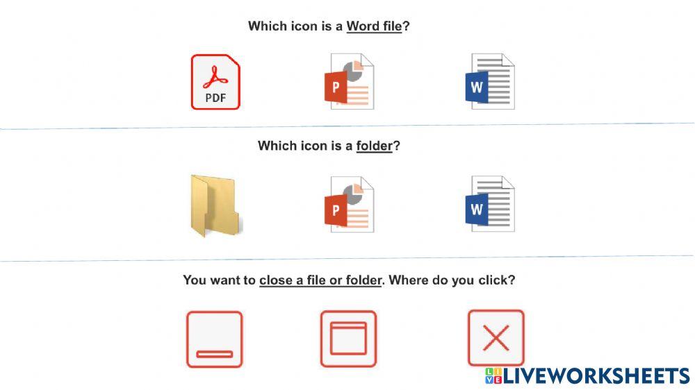 Practice Worksheet 2 Grade1 & 2