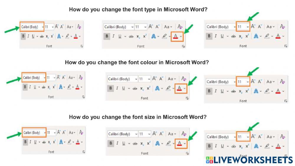 Practice Worksheet 2 Grade1 & 2