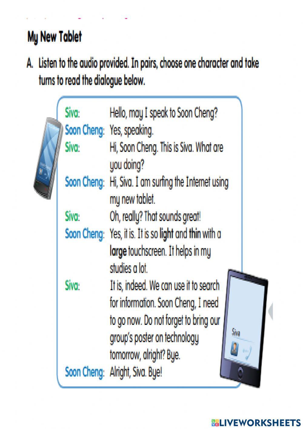Unit 4: Hello, Are You There?