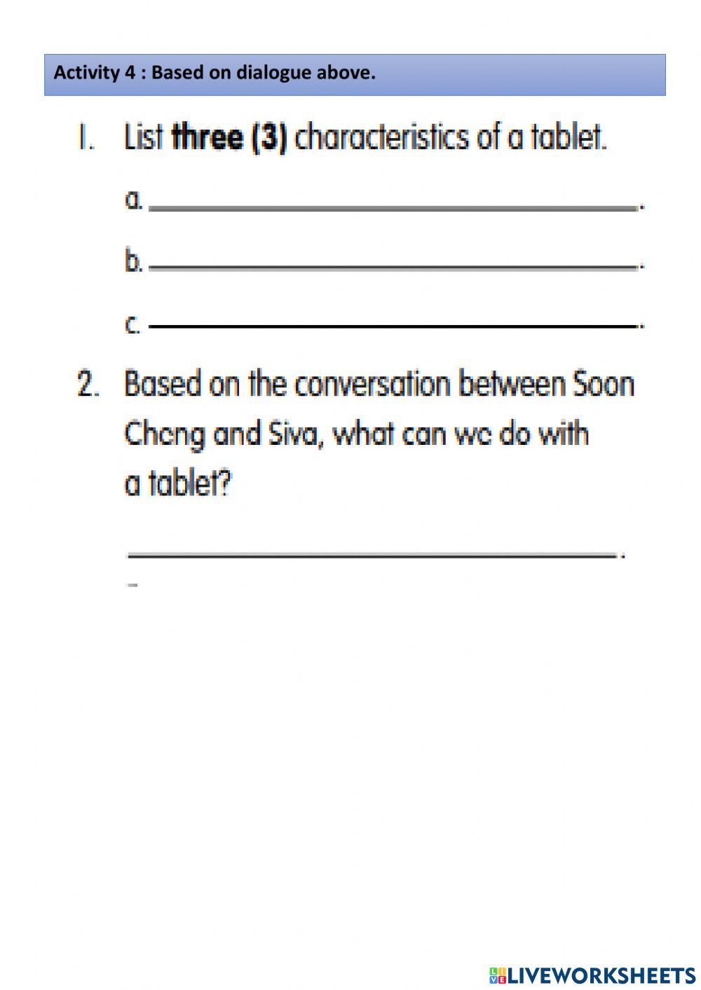 Unit 4: Hello, Are You There?