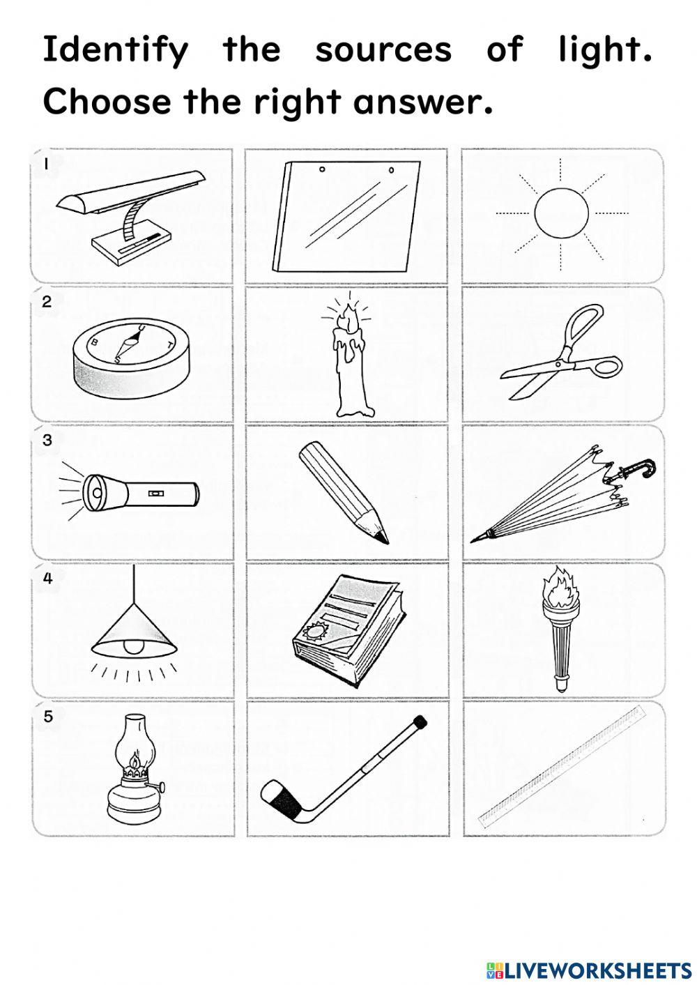 Science Year 2 PdPRW16 Wed 19.05.2021 Unit 6 Light and Dark