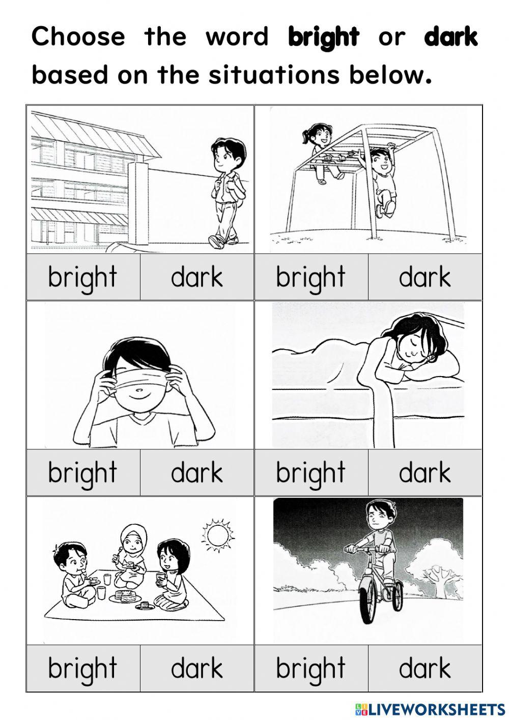 Science Year 2 PdPRW16 Wed 19.05.2021 Unit 6 Light and Dark