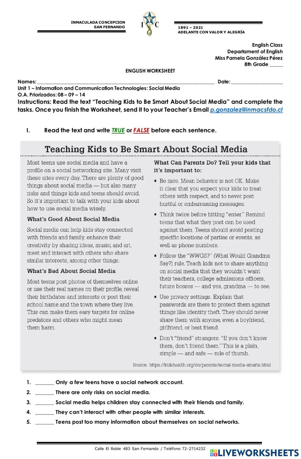 Reading Comprehension