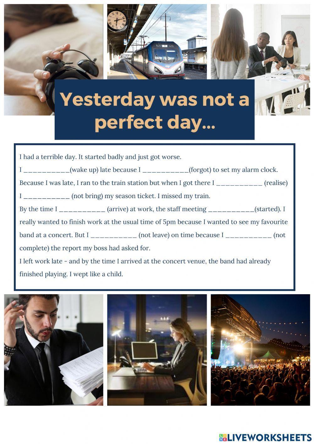 Ficha 5-past simple and past perfect