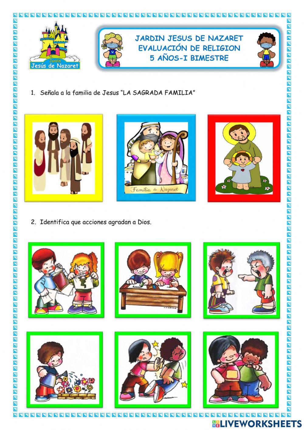 Evaluacion de religion