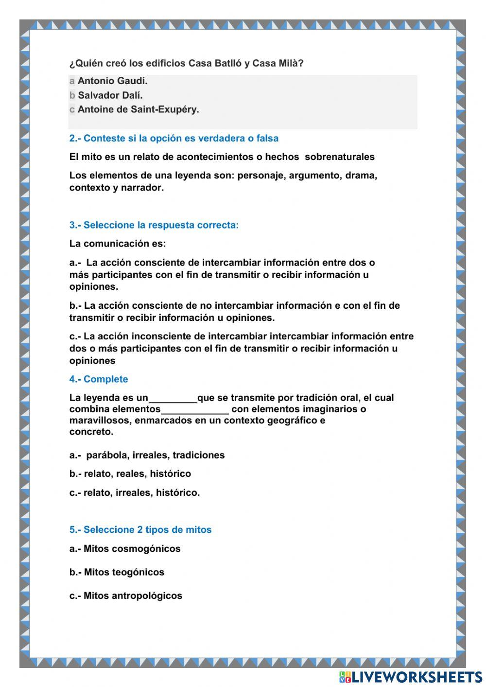 Prueba de Diagnóstico