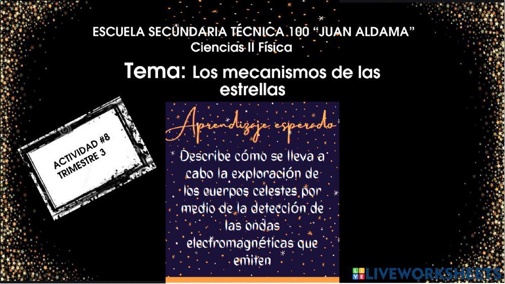 Los mecanismos de las estrellas