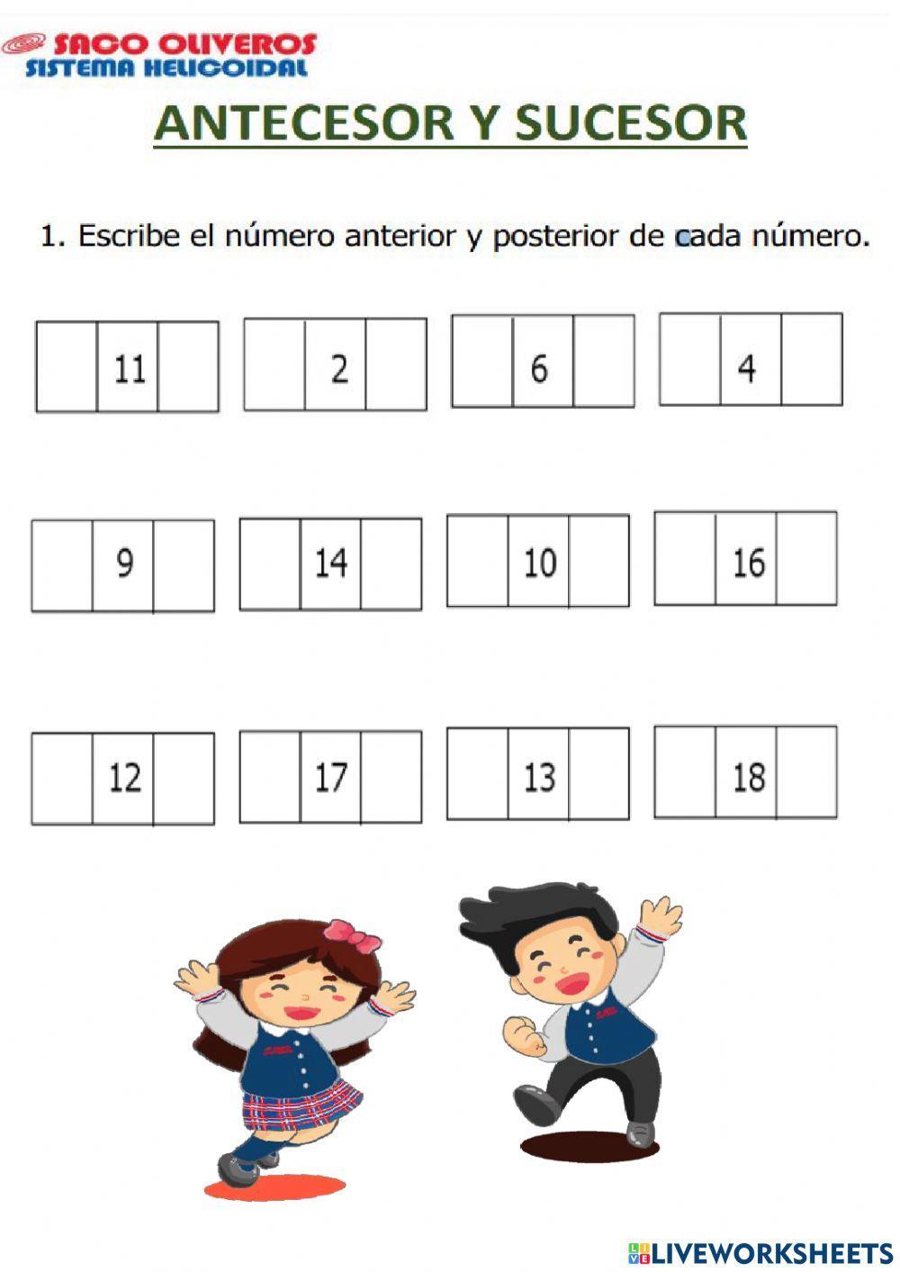 Anterior y posterior