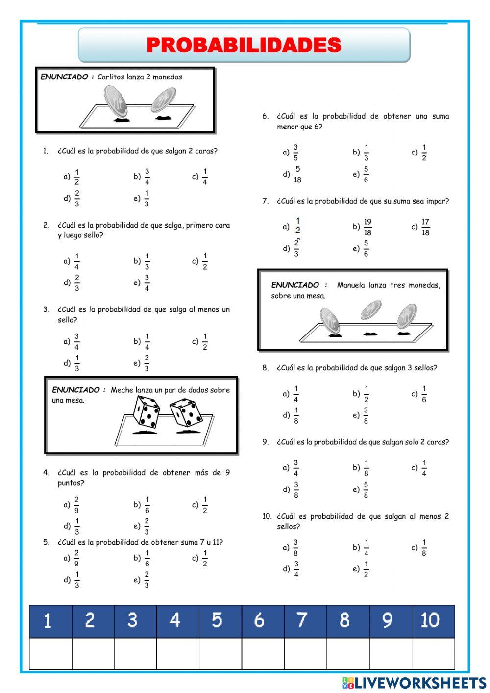 Tarea de probabilidad
