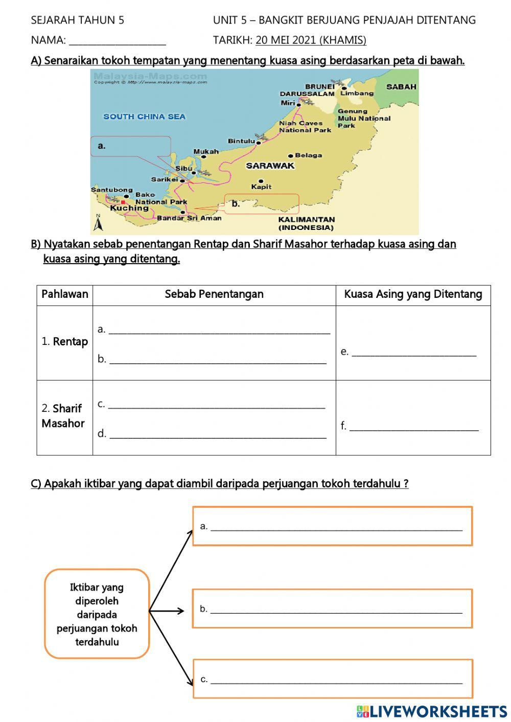 Bangkit Berjuang Penjajah Ditentang