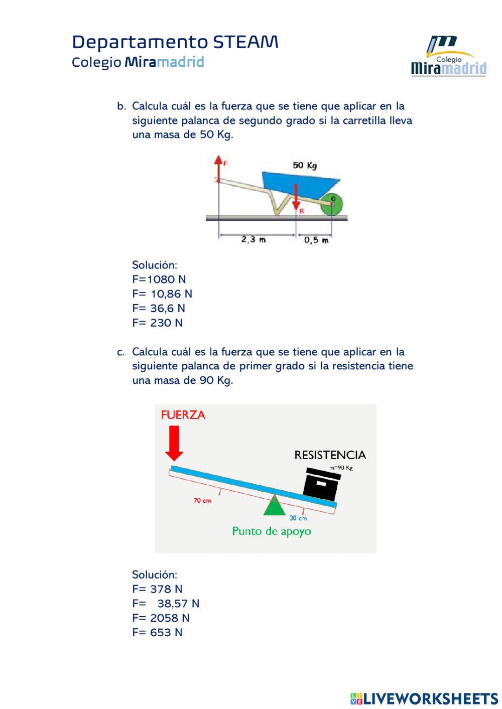 Prueba estructuras y ley de la palanca