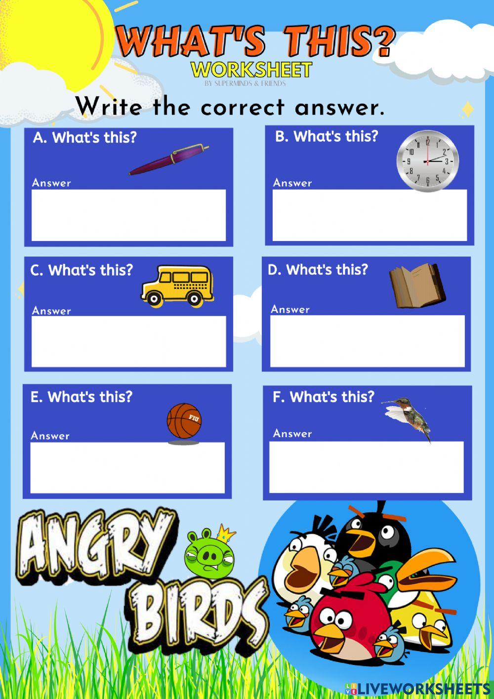 Unit 1- What's this? It's a ...