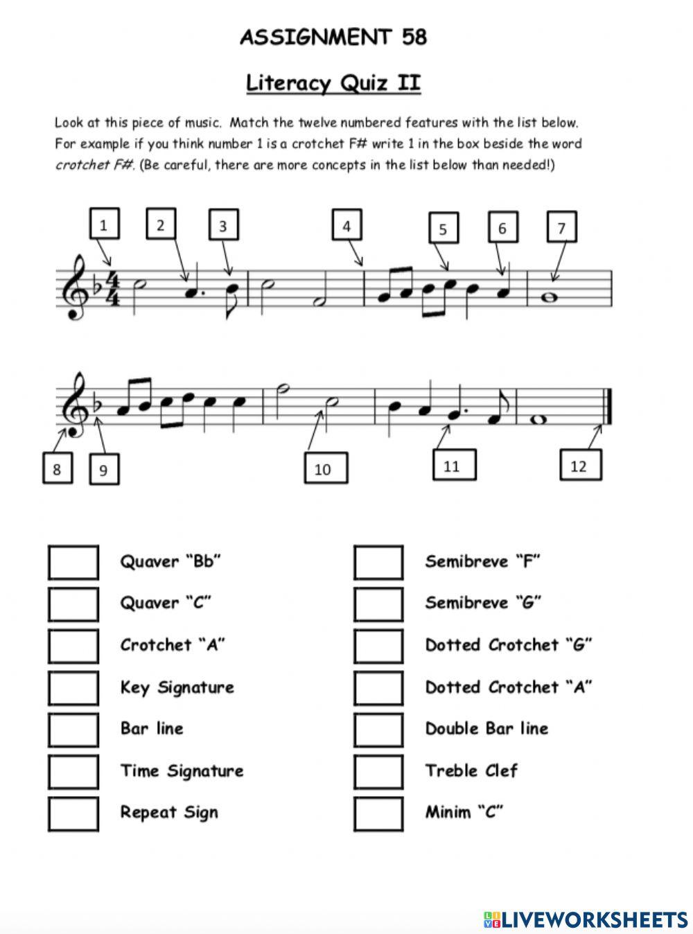 BGE Music literacy2 Draw the arrows