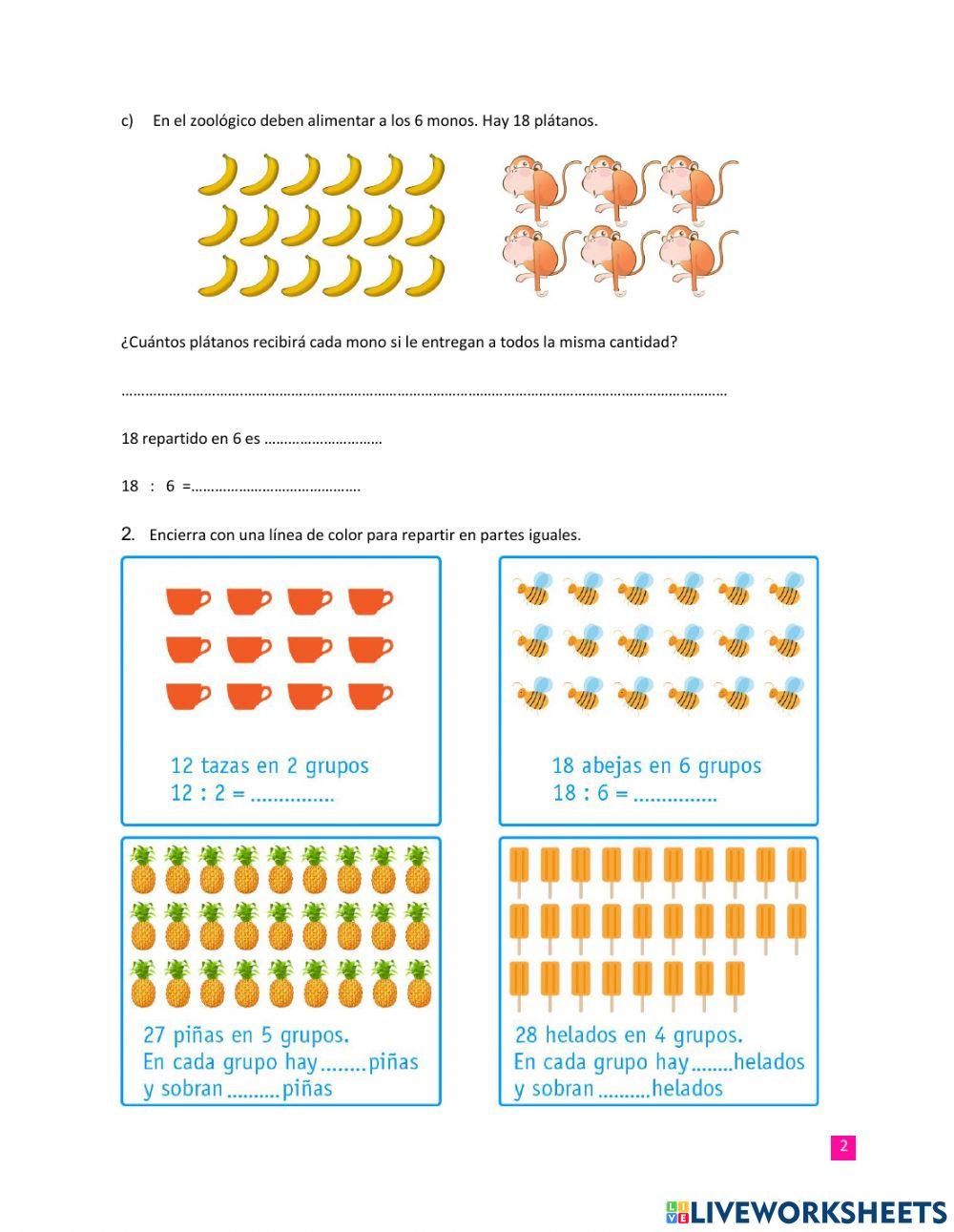 Division de reparto equitativo