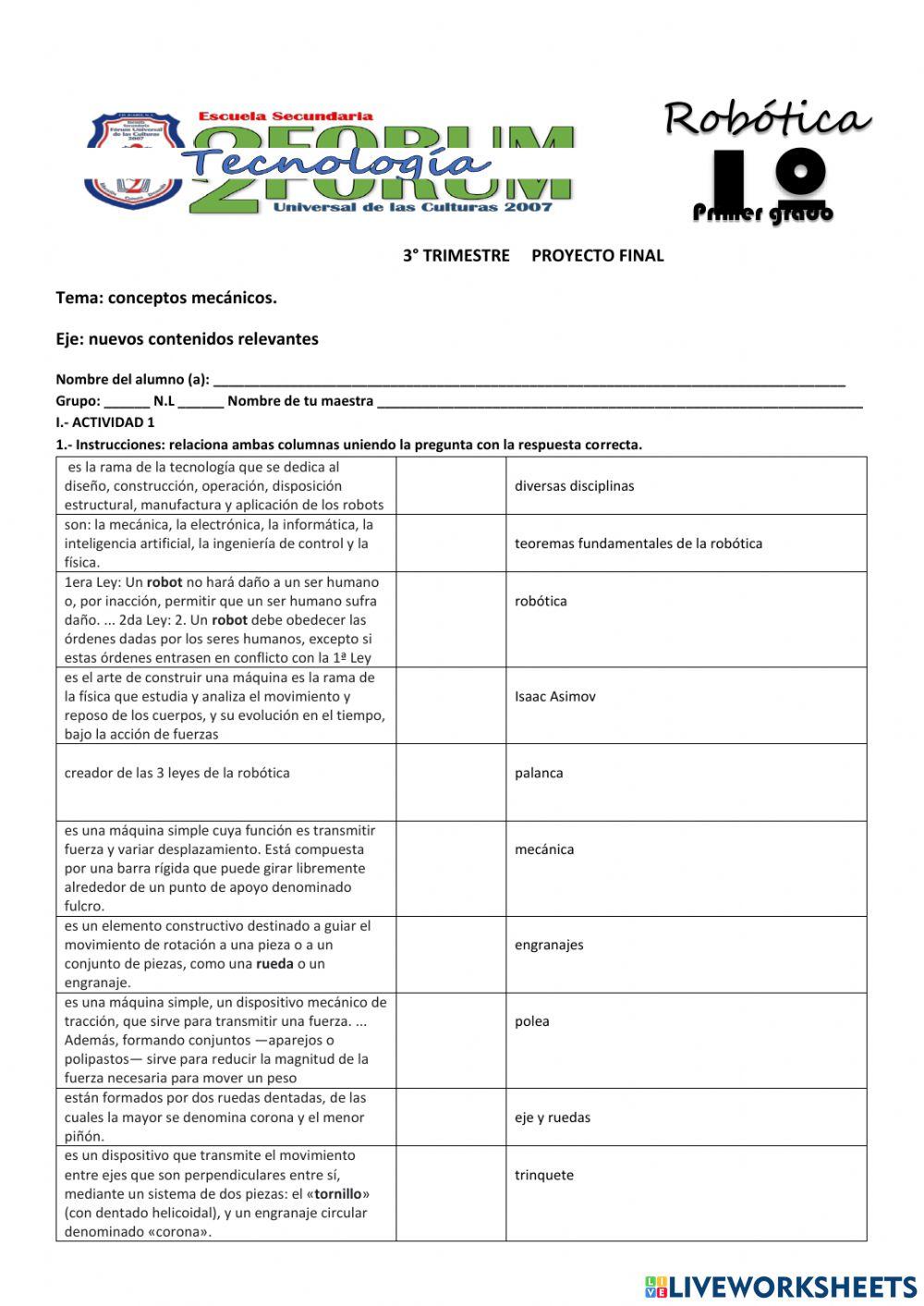 Proyecto Final de robotica I