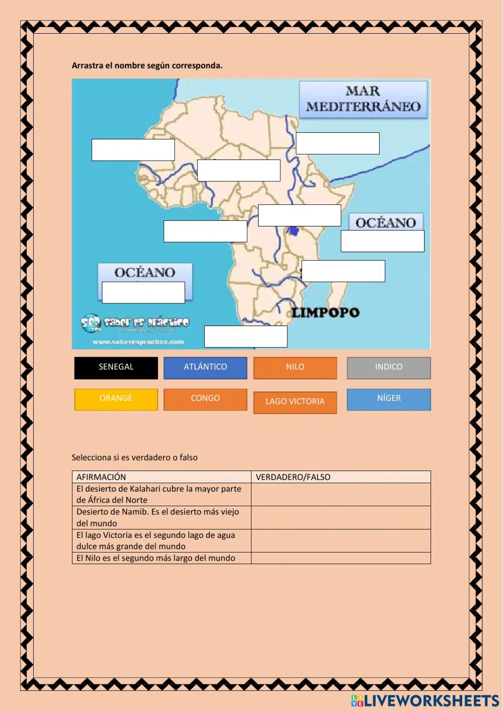 Aprendiendo sobre áfrica