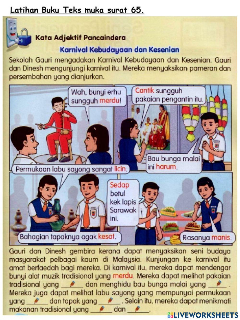 Kata adjektif pancaindera