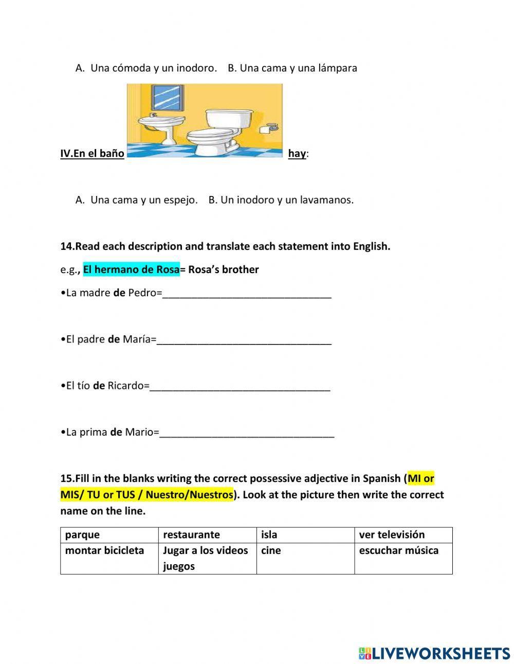 Mock Exam Gr. 6 part I-Update