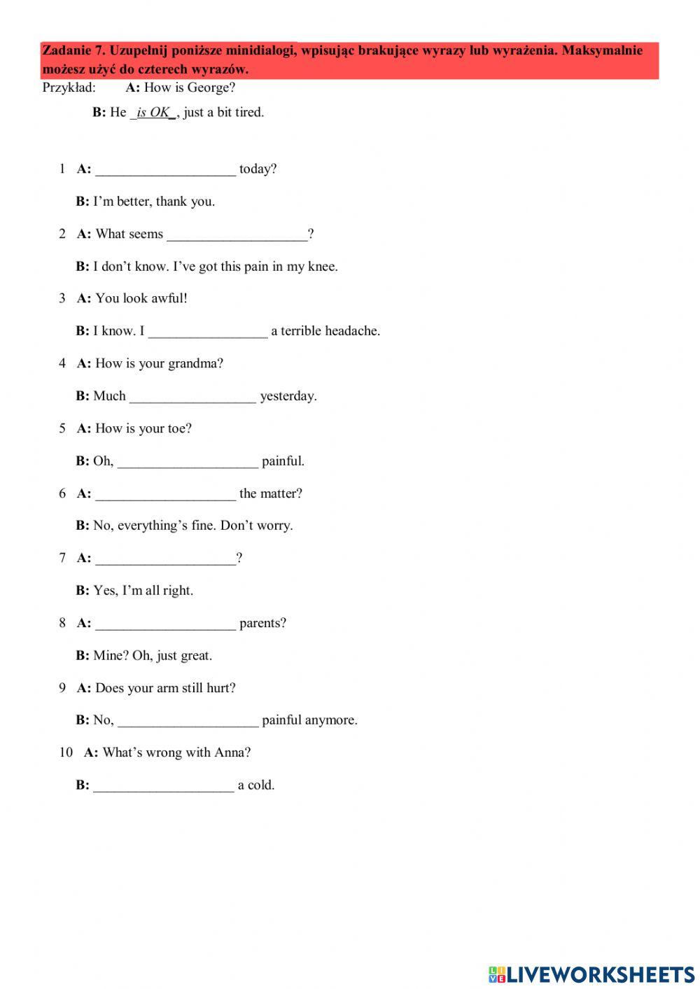 Test (Klasa 7, unit 8) Test (Klasa 7, unit 8)