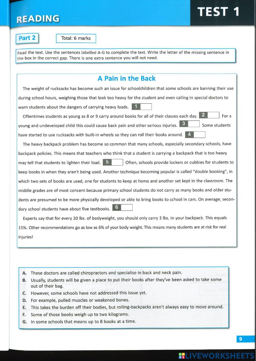 Languagecert b1 free interactive worksheets 6597930