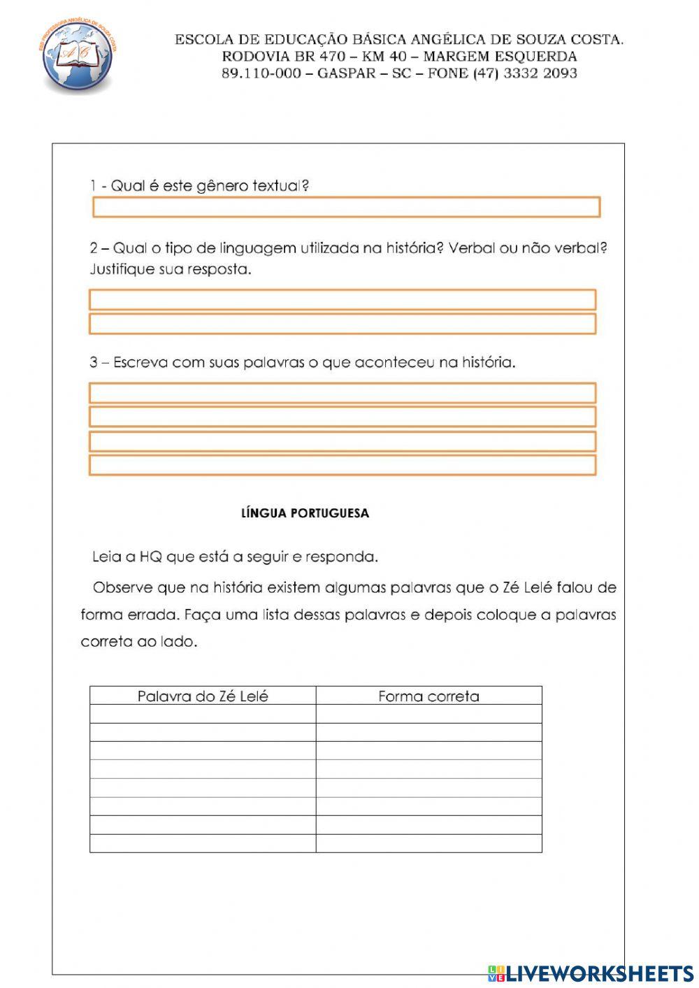 Histórias em Quadrinhos