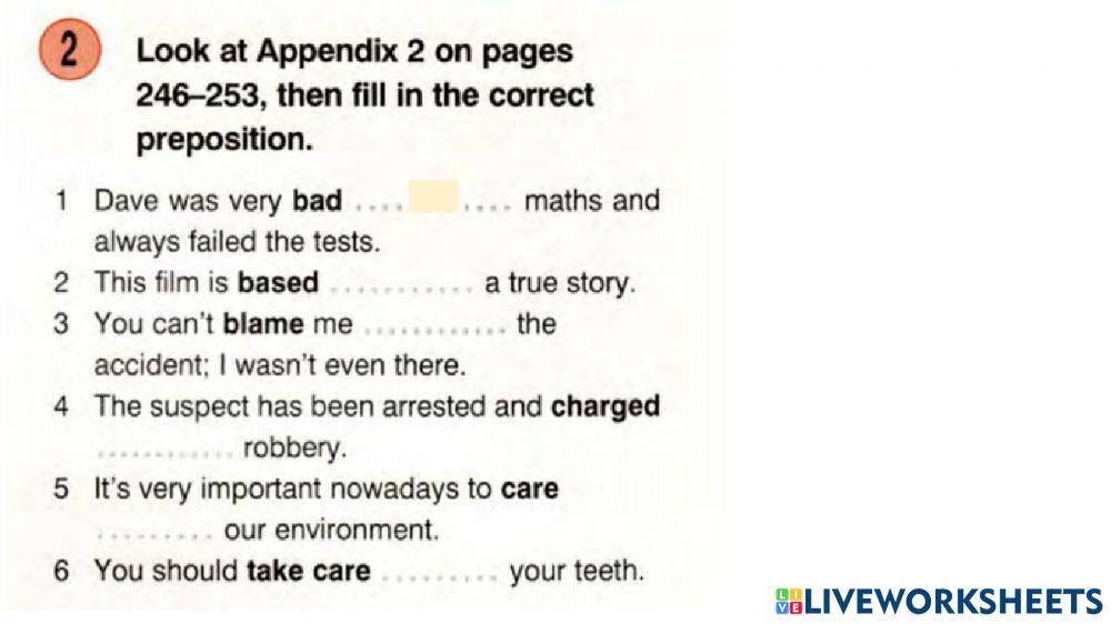 Prepositions 1-3 (R6)