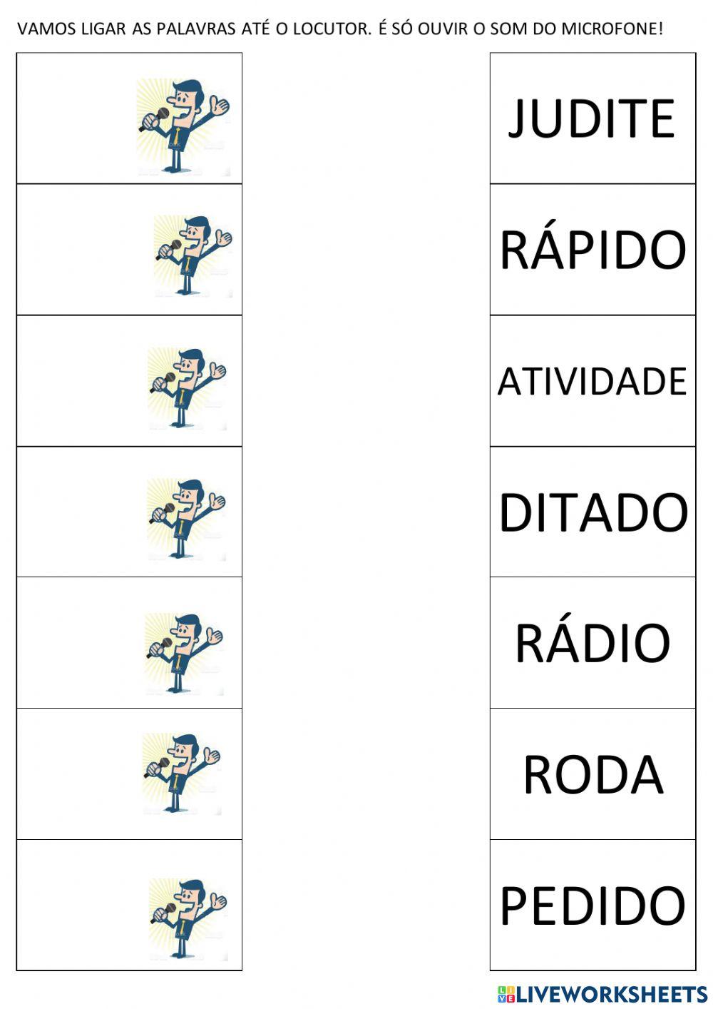 Consoante d e vogais