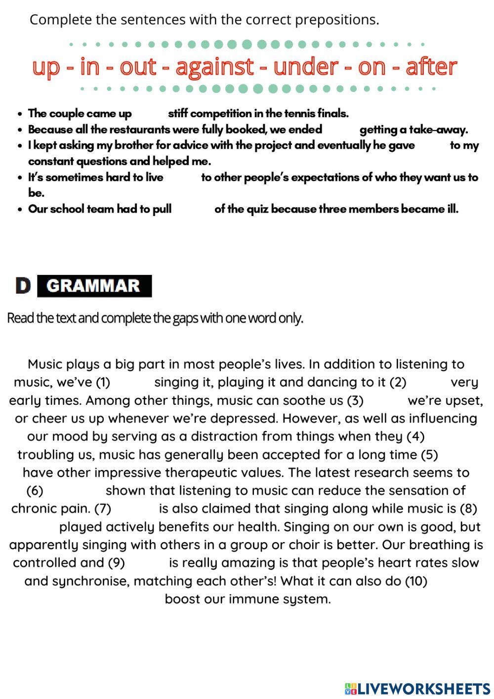 7TH Year Mock Exam - First Term