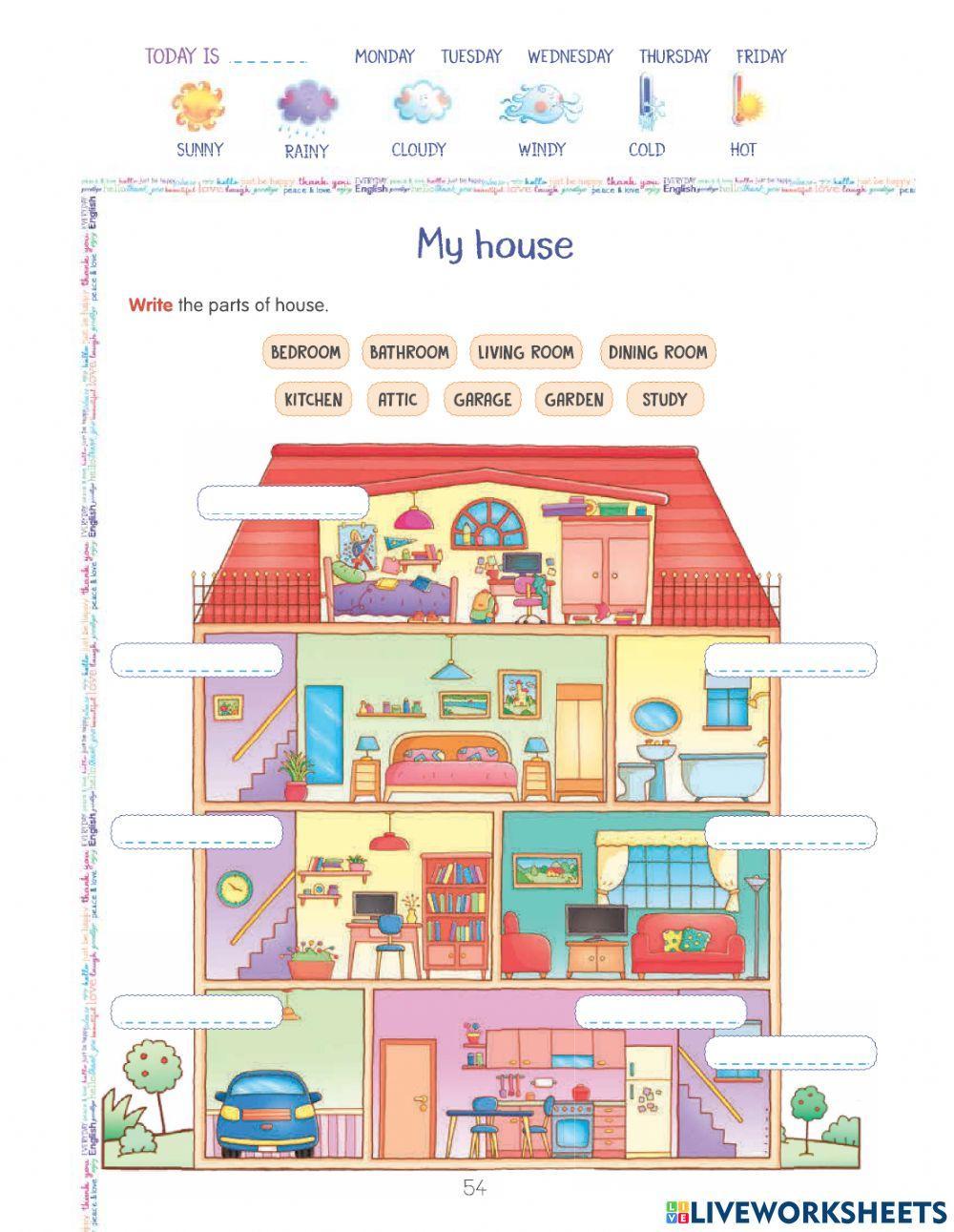 The house The house